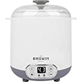 Browin 801013 Yaourtière - Fromagère avec Thermostat 1,5 L | Machine Électrique pour Yaourts et Fromages Faits Maison | Température ...