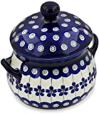 Bunzlauer keramik marmeladentopf faitout/0,35 l motif 166a