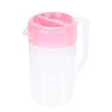 Cabilock 4000ml Large Capacity Plastic Pitcher with Lid Juice Pitcher Heat Resistant Water Jug Pitcher Cold Water Kettle for Milk ...