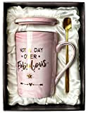 Cadeau d'anniversaire pour femme « Not A Day Over Fabulous » - Idée cadeau amusante pour elle, meilleure amie, collègues, ...