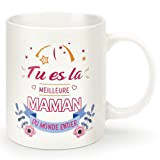 Cadeau Maman Noel Mug Maman Cadeau Personnalisé Meilleure Maman du Monde Tasse Maman Idée Cadeau Femme Fête des Mères Tasse ...