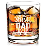 Cadeaux pour Papa Verre à Whisky, Verre à Whisky Gravé Personnalisé cadeau pour la fête des Pères, Anniversaire pour Homme, ...