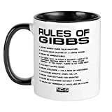 CafePress NCIS: Gibbs Rules2 Mug unique à café, tasse à café, tasse à thé
