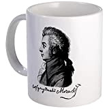 CafePress Wolfgang Amadeus Mozart Tasse à café, blanc, S