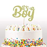 Cakeshop Décoration de gâteau à paillettes « It's a Boy » - Double face - 400 g/m² - 14 couleurs ...