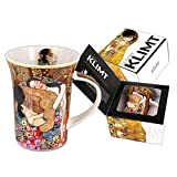 CARMANI - Tasse en porcelaine décorée avec 'La famille' de Gustav Klimt 350ml