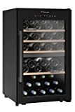 Cave à vin de Service Double Zone CD56B1-56 bouteilles - Climadiff - Contrôle Tactile - Fonctionnement Silencieux et Sans Vibration ...