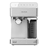 Cecotec Machine à café Semi-automatique Power Instant-ccino 20 Touch Serie Bianca. 20 bars de Pression, 1.4 L, 6 Fonctions, Chauffage ...