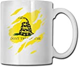 Ceramic 11Oz Coffee Mug Dont Tread On Me Ceramic Funny Cups Tea Cocoa Porcelain Cup Ideal Gift