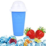 chenqian Slu-Shy Maker Cup - 210 ML Magic Fast Cooling Smoothie Pincée Ice Cup Portable Squeeze Ice Cup Homemade Freeze ...