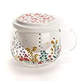 Coffret 1 Mug en Verre Filtre Porcelaine Lisa Amadeus