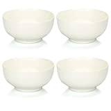 COM-FOUR® 4x Bol en porcelaine - bol en porcelaine au design moderne - bol en céramique pour apéritifs (4 pièces ...