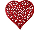 Comfify Dessous de cœur en Fonte -Dessous de Plat en Fonte décorative pour Cuisine ou Salle à Manger - Vintage, ...