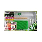 COOK CONCEPT Pick&Drink Kdo8509 Coffret Mojito Complet, Bois, Vert, 19,2 X 10,6 X 0,5 cm