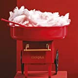 Cookplus Machine à barbe à papa Rouge Réchauffement rapide et facile, facile à transporter, facile à utiliser et facile à ...