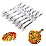 Coupe-pâtes, trancheuse à pizza extensible en acier inoxydable à plusieurs roues diviseur de pâte multi-rond pour outil de cuisson de ...