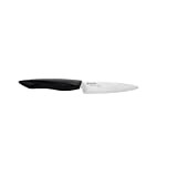 Couteau en céramique Kyocera, couteau universel, lame de 11 cm, lame en céramique de zircone, meulée à la main, extrêmement ...