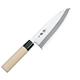 Couteau Santoku De Cuisine Lame 16.5Cm Tojiro Narihira Acier Molybdène Vanadium - Fabriqué Au Japon