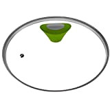Couvercle de casserole Durandal 26 cm | Couvercle universel en verre pour casseroles et poêles antiadhésives | Accessoires de cuisine ...