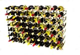 Cranville wine racks Classique en Bois de pin 70 de la Bouteille et Le vin en métal galvanisé en Rack ...