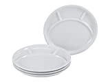 CreaTable, 22922, Serie Fondue and Grill Plate UNIVERSAL, Dishes set, Fondue Plate 4 pieces