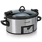 Crock-Pot Programmable Cook and Carry Oval Slow Cooker, SCCPVL610-S New by Crock-Pot