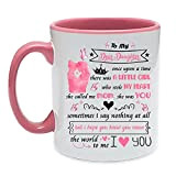 Crunchy Carrots Tasse à café « To My Dear Daughter Once Upon a time You were a Little Girl Who ...