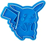 Cuticuter - Emporte-pièce pour Biscuits Motif Pokémon Pikachu, Bleu, 8 x 7 x 1,5 cm