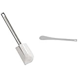 DE BUYER -4891.24N -spatule Maryse Patisserie L.25 cm & 4745.35 -spatule Blanche en polyglass l. 35cm