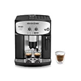 De'Longhi Caffe' Corso Machine à café entièrement automatique Bean to Cup, cappuccino, cafetière expresso, ESAM2800.SB, argent et noir, R132212012