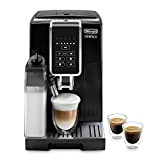 DELONGHI Dinamica ECAM 350.50.B Machine à café automatique avec système de lait, cappuccino, expresso et café sur simple pression d'un ...