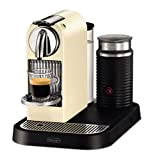 Delonghi en 265 cwae 60S Nespresso Citiz Milk 19 Bar Flow Stop avec Aeroccino séparé, White