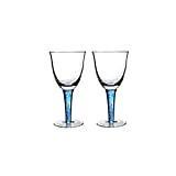 Denby Imperial Blue White Wine Glass - Set of 2