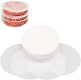 Disques à burger, 500 pièces, ronds, 12 cm, papier parchemin antiadhésif pour presse à hamburger et pâtissiers | Feuilles de ...