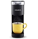 DOSNTO Keurig K-Mini Coffee Maker, Single Serve K-Cup Pod Coffee Brewer, 6 to 12 oz. Brew Sizes, Black