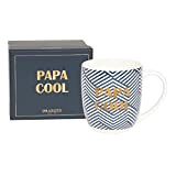 DRAEGER PARIS | Mug bleu en céramique"Papa Cool" | Idée Cadeau pour Homme, Père, Super papa, Meilleur papa | Mug ...