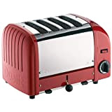 Dualit Vario Toaster 4 tranches rouges