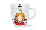 Dunoon en Porcelaine Anglaise Confortable Chats Mug - Gingembre