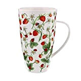 Dunoon en porcelaine en forme de tasse Henley - Dovedale fraise