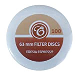 EDESIA ESPRESS - 100 filtres circulaires en papier pour Aerobie/Aeropress