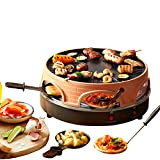 Emerio PO-113255.4 Four à raclette et à pizza Terre cuite / Noir One Size