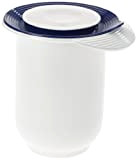 EMSA 2152121200 SUPERLINE Pot mixeur avec Couvercle 1,2l Blanc/Bleu