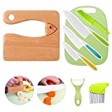 Ensemble de 8 couteaux de cuisine pour enfants pour couper et cuire des fruits ou légumes pour tout-petits, avec couteau ...