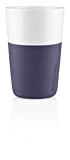 EVA SOLO | 2 tasses à café latte | 360 ml | Facile à tenir grâce au revêtement en silicone ...