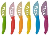 Excelsa Brunch Time assortiment de 6 couteaux à pizza Multicolore