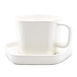 Exquis Tasse à rayures rétro, tasse à café en porcelaine de bureau tasse de jus de fruits de lait cuisine ...