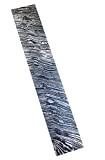 Extreme Barre de billette en acier de Damas 25 x 5 cm faite à la main Motif tempête de feu