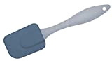 Fackelmann 670441 Mini spatule à pâtisserie, racloir en silicone, spatule pour pâtisserie et cuisine, Plastique, Silicone, Bleu, 18,4 x 4,4 ...