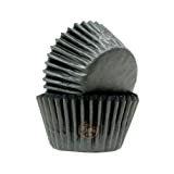 Féerie Cake - 100 mini caissettes à cupcakes "unies" - Noir