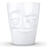 Fiftyeight d'verschmitzt Mug en Porcelaine 12 x 10 x 10 cm Blanc